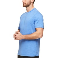 Gaiam Muška Yoga svakodnevna izvedba Crewneck T-Shirt za obuku, do veličine 2XL