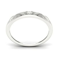 1 10ct TDW dijamant S srebra modni prsten