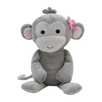 Originals za spavanje Pinkie Grey Pink Plišani majmun Punjena životinja - Cupcake