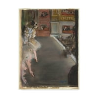 Zaštitni znak likovne umjetnosti 'plesači u Staroj operi' platnena Umjetnost Edgara Degasa