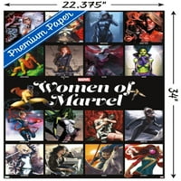 Marvel - Žene marvela - Grid zidni poster, 22.375 34
