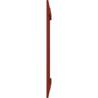 Ekena Millwork 1 2 W 32 H Americraft pet ploča Vanjska ploča od pravog drveta - N-letve roletne , biber crvena