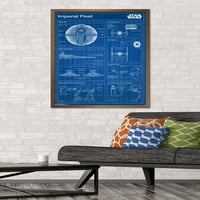 Star Wars: Saga - Imperial Blueprint zidni poster, 22.375 34