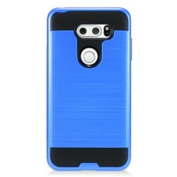 Plava brušena metalna dvoslojna futrola za LG V Telefon