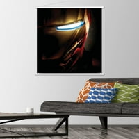 Marvel Cinemat univerzum - Iron Man - jedan zidni poster sa drvenim magnetskim okvirom, 22.375 34