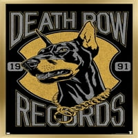 Death Row Records-Dobermann Wall Poster, 14.725 22.375
