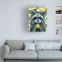 Robert Phelps Art' Summer Sweets Raccoon ' Canvas Art