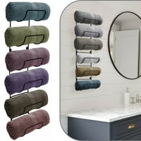 Sorbus držač za ručnik - zidni organizator za pohranu za ručnike, ručnike, ručnike, ručnici, posteljina,