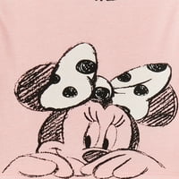 Disney Minnie Mouse Kratke Hlače Za Djevojčice Za Malu Djecu, Set Od 2 Dijela