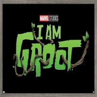 Marvel I am Groot - Logo Zidni poster, 14.725 22.375