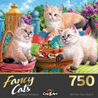 CRA-Z-Art Fancy Mačke 750-komadno mačiće čaj za slagalice