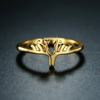 Prsten losa od 18k zlata