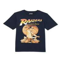 Grafička Majica Za Plakate Indiana Jones Boys Raiders, Veličine 4-18