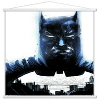 Comics - Batman - Gradski zidni poster sa drvenim magnetskim okvirom, 22.375 34