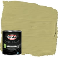 Glidden one Coat Interior Paint and Primer, Gracious Glow Green, Quart, Eggshell