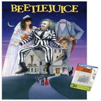 Beetlejuice - jedan zidni poster s push igle, 14.725 22.375