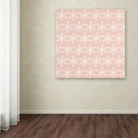 Jun Blooms list Print Pink ' Canvas Art by Jyotsna Warikoo