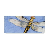 Zaštitni znak likovne umjetnosti' Dragonfly 2 ' platno Umjetnost Sharon Pitts