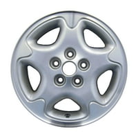 Obnovljeni OEM aluminijumski aluminijumski točak, srebro, odgovara 1995-Dodge Neon
