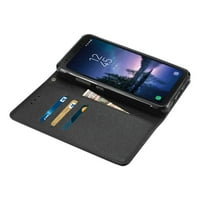 Futrola za telefon sa Folio novčanikom Samsung Galaxy S Active 3-u-novčaniku u crnoj boji