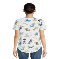 Disney ženska Print majica sa kratkim rukavima, veličine XS-XXXL