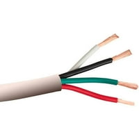 4c AWG bakarni kabl za zvučnike bez kiseonika sa 105 niti, PVC omotač, 500'