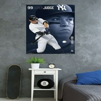 New York Yankees - Zidni Poster Sudije Aarona, 22.375 34
