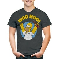 Homer Simpson Woohoo Muška grafička majica