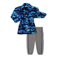 Freestyle Revolution set pidžame i plišanog ogrtača za dječake, 3 komada, veličine 4-12