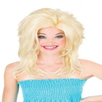 Funworld kostimi odrasla žena Blonde Midwest Momma Big Texas Wig Wig kostim