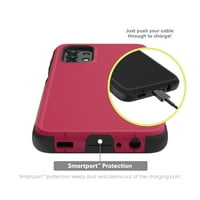 onn. Tanka robusna torbica za telefon za Samsung Galaxy a 5G-Crvena