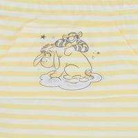 Disney Baby Wishes + Dreams Winnie The Pooh Baby Boys And Girls Unise Joggers, 3-Pack, veličine 0-mjeseci