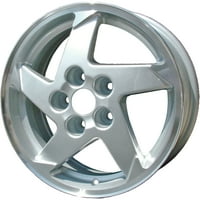 6. Rabljeni oem aluminijski aluminijski kotač, srebro, odgovara 2004- Pontiac Grand Prix