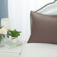 Jedinstveni povoljni proizvodi Egipatski pamučni jastučni poklopac kućišta u boji kafe